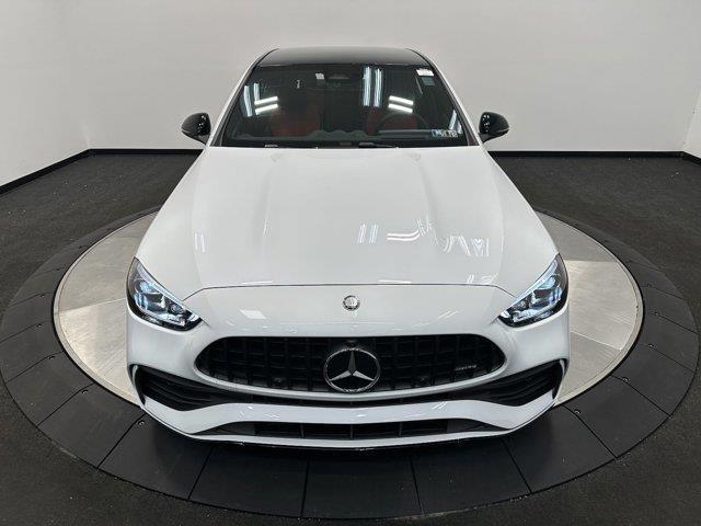 new 2025 Mercedes-Benz AMG C 43 car, priced at $77,290