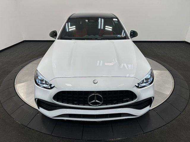 new 2025 Mercedes-Benz AMG C 43 car, priced at $77,600