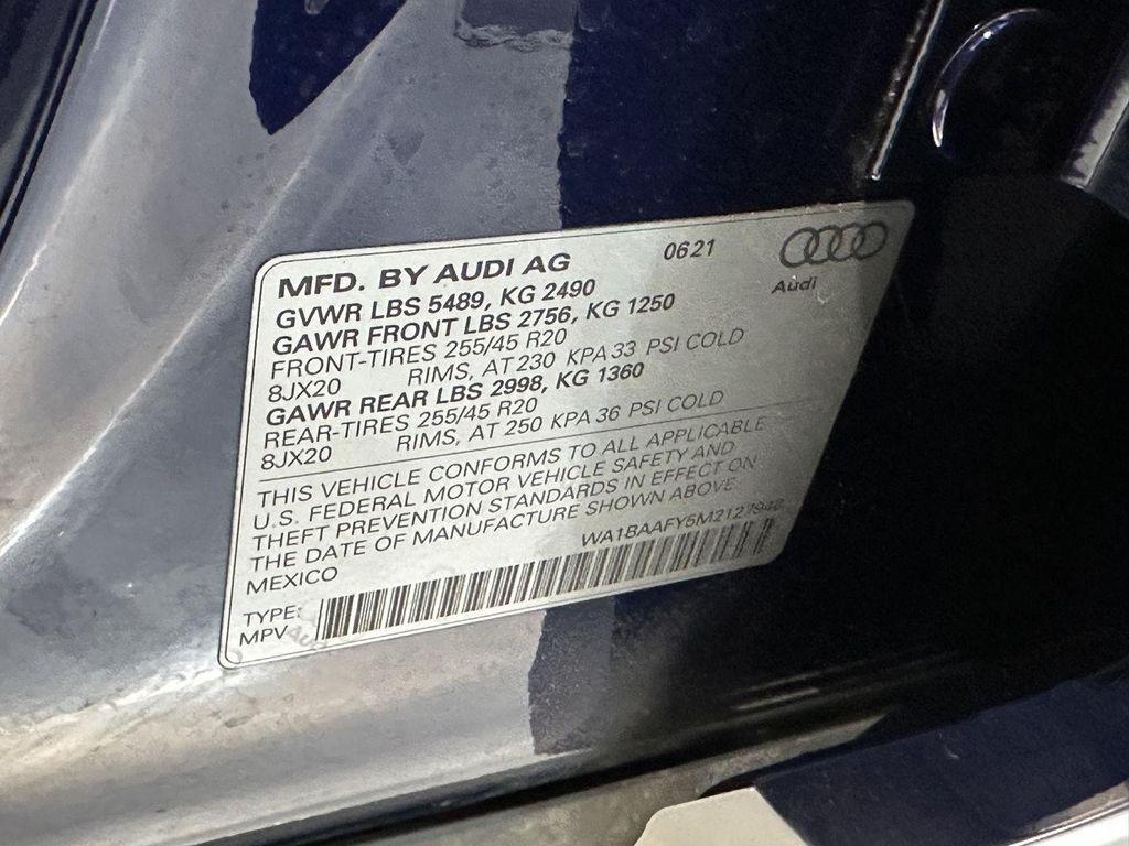 used 2021 Audi Q5 car, priced at $30,995