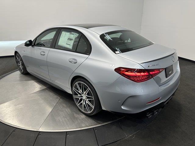 new 2025 Mercedes-Benz AMG C 43 car, priced at $69,255