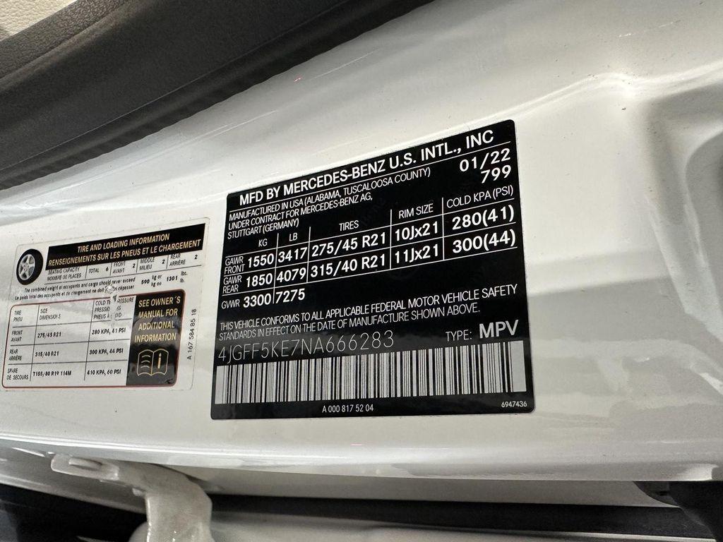 used 2022 Mercedes-Benz GLS 450 car, priced at $55,000