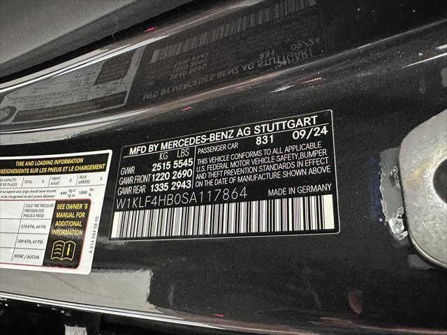 used 2025 Mercedes-Benz E-Class car, priced at $63,500