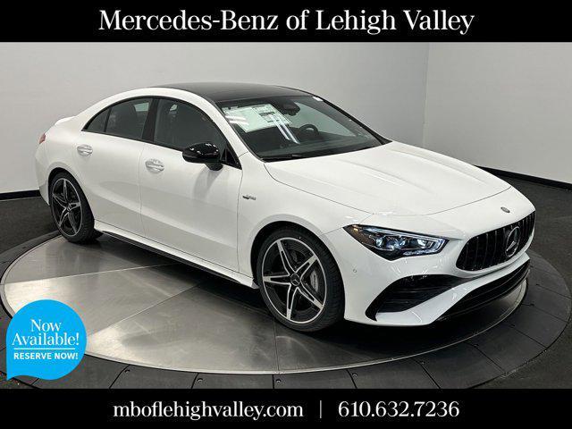 new 2025 Mercedes-Benz AMG CLA 35 car, priced at $61,595