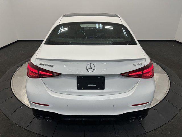 new 2025 Mercedes-Benz AMG C 43 car, priced at $73,240