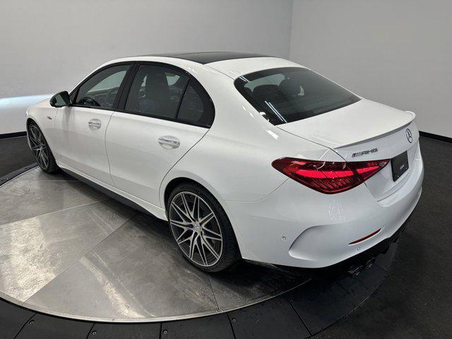 new 2025 Mercedes-Benz AMG C 43 car, priced at $73,240