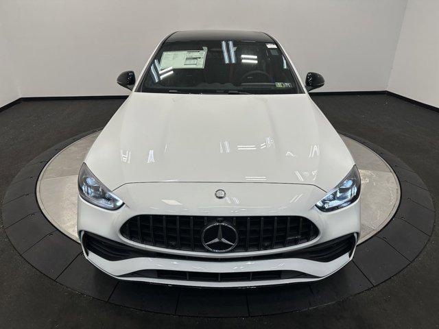 new 2025 Mercedes-Benz AMG C 43 car, priced at $73,240