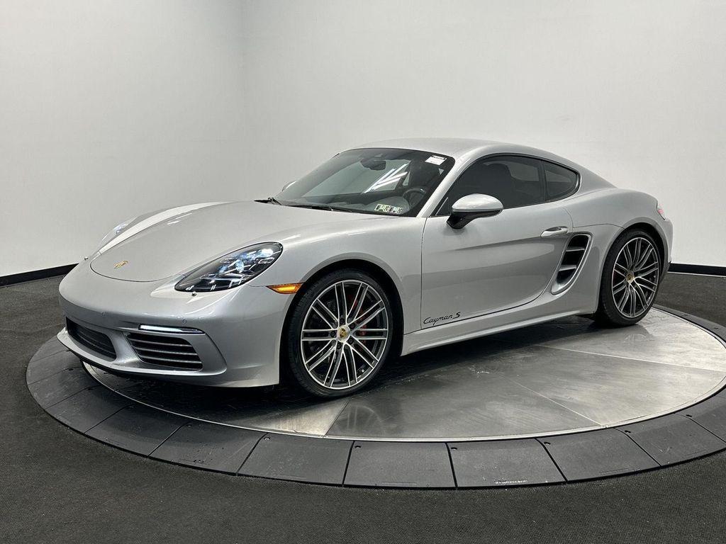 used 2021 Porsche 718 Cayman car, priced at $74,000