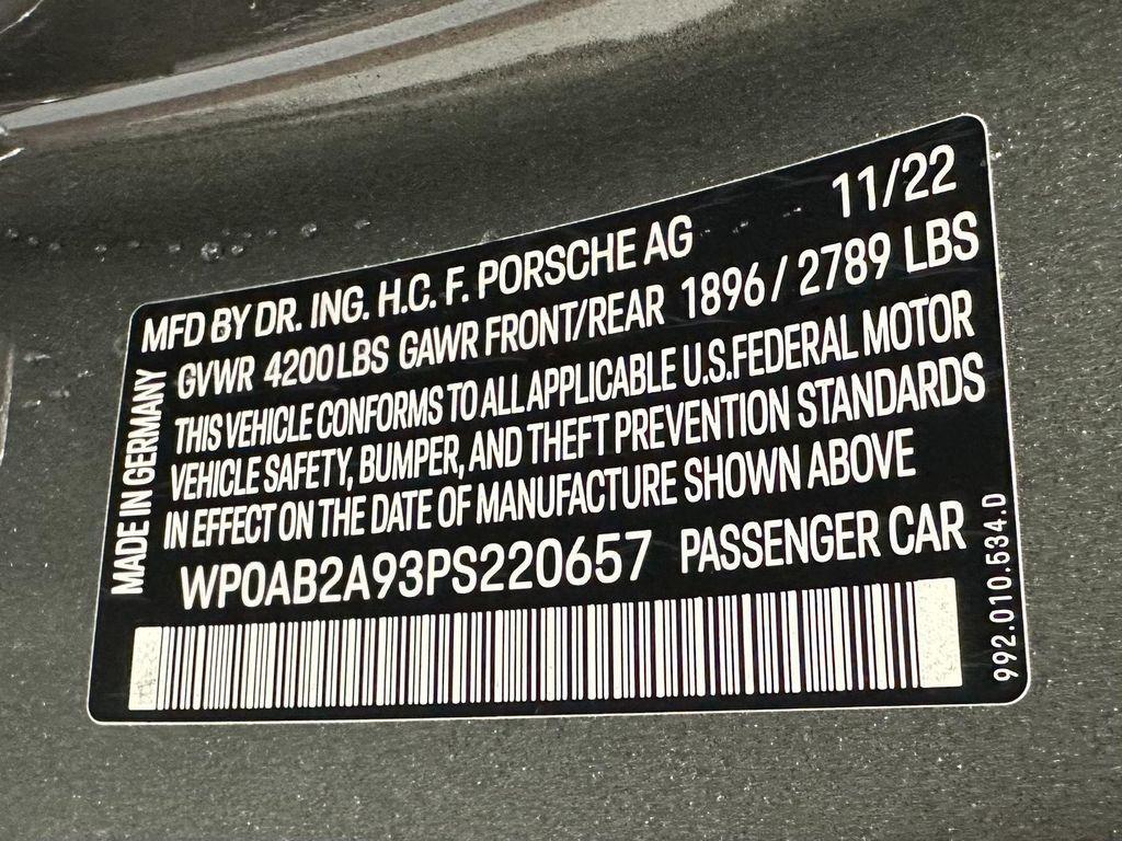 used 2023 Porsche 911 car, priced at $195,000