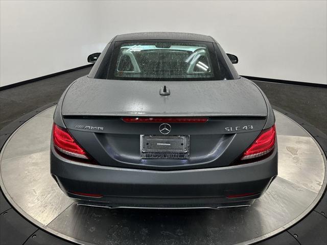 used 2017 Mercedes-Benz AMG SLC 43 car, priced at $34,500