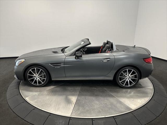 used 2017 Mercedes-Benz AMG SLC 43 car, priced at $34,500