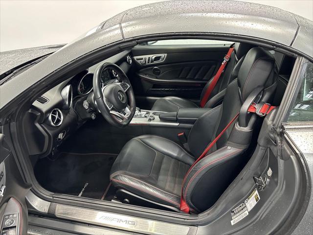used 2017 Mercedes-Benz AMG SLC 43 car, priced at $34,500