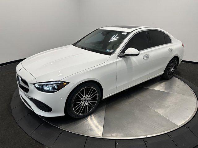 used 2022 Mercedes-Benz C-Class car, priced at $34,500