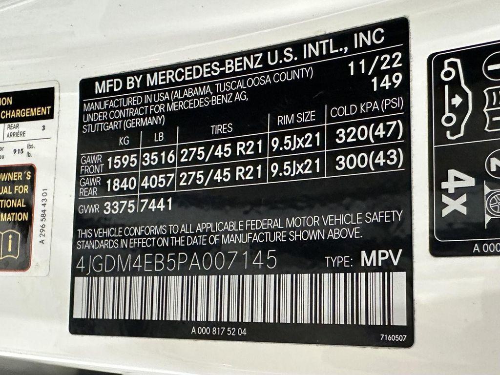 used 2023 Mercedes-Benz EQS 580 car, priced at $54,900