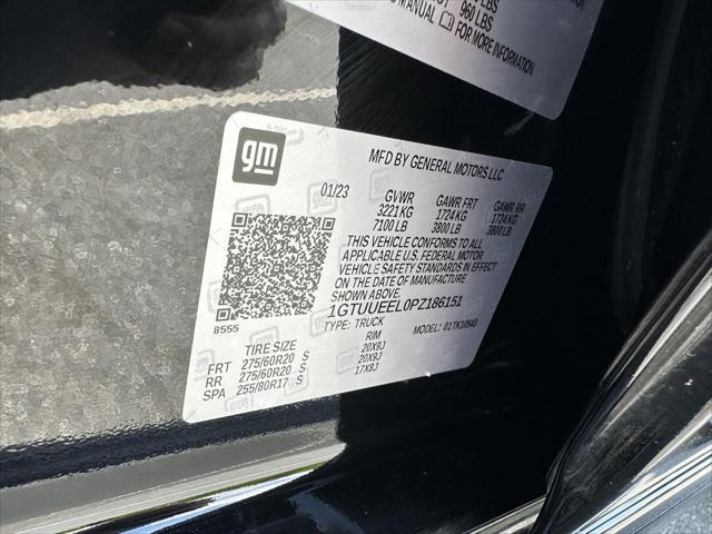 used 2023 GMC Sierra 1500 car, priced at $62,200