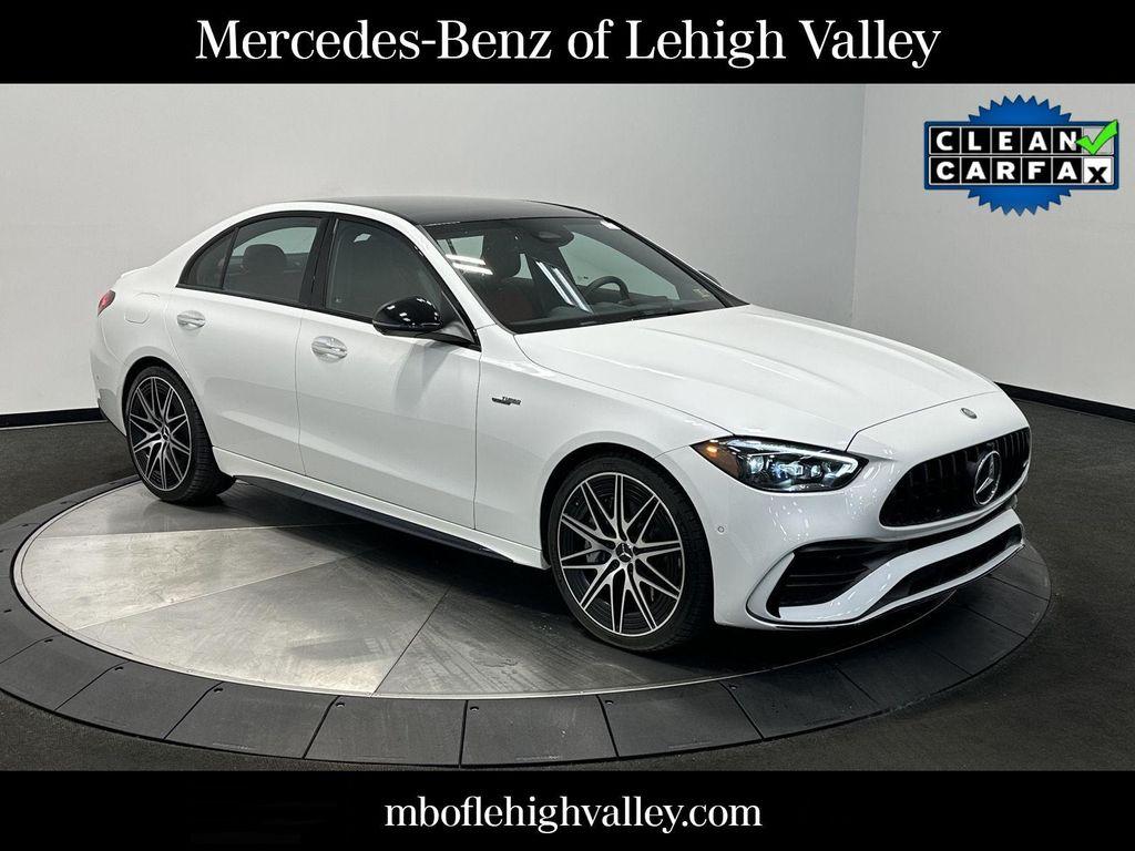used 2025 Mercedes-Benz AMG C 43 car, priced at $66,300