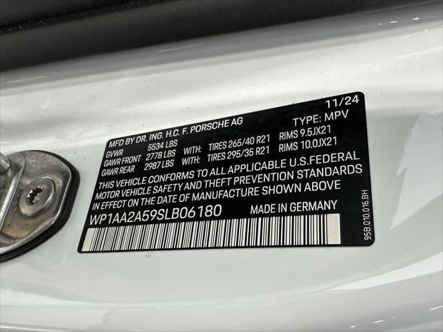 used 2025 Porsche Macan car, priced at $68,500