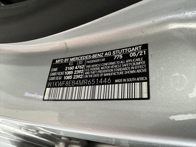 used 2021 Mercedes-Benz C-Class car, priced at $26,900