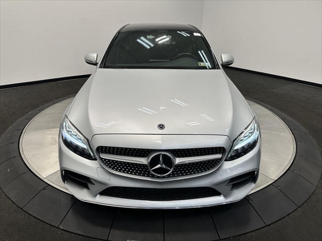 used 2021 Mercedes-Benz C-Class car, priced at $26,900
