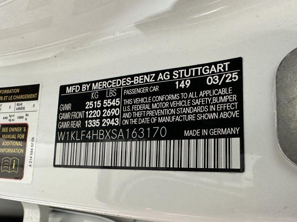 used 2025 Mercedes-Benz E-Class car, priced at $60,900