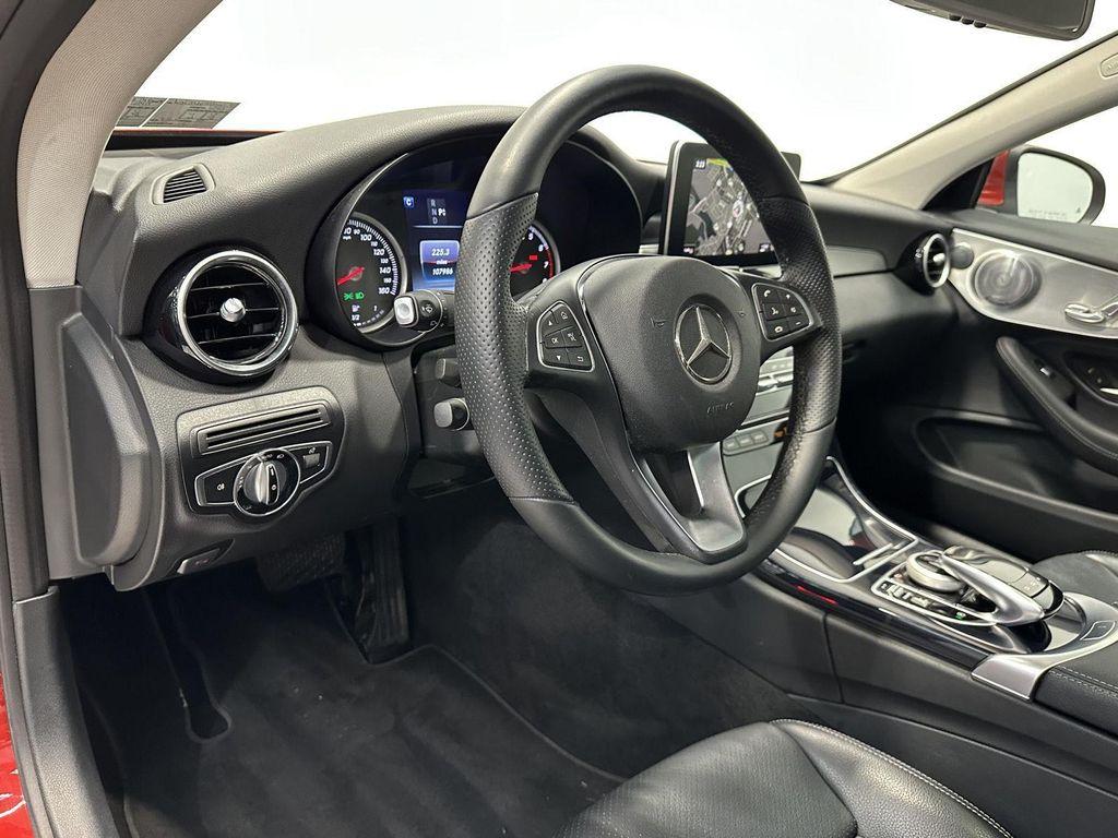 used 2017 Mercedes-Benz C-Class car, priced at $15,900