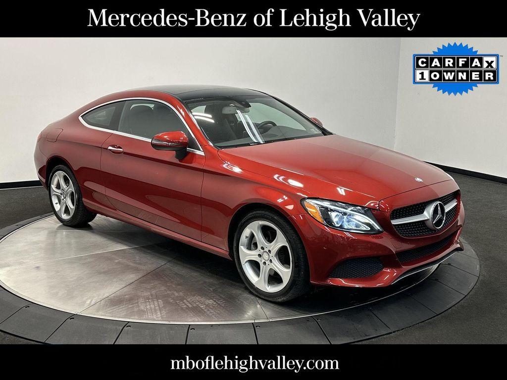 used 2017 Mercedes-Benz C-Class car, priced at $15,900