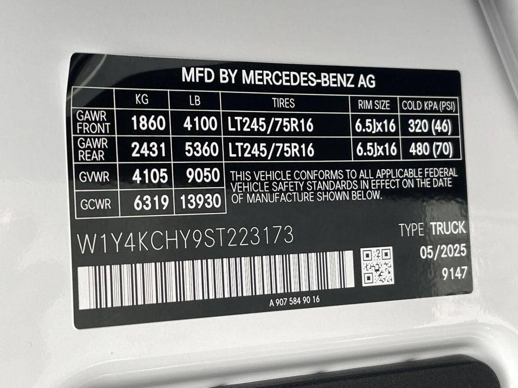 new 2025 Mercedes-Benz Sprinter 2500 car, priced at $61,173
