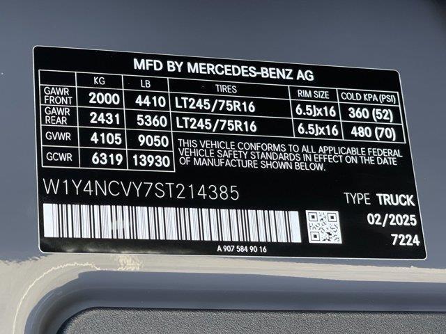 new 2025 Mercedes-Benz Sprinter 2500 car, priced at $77,829