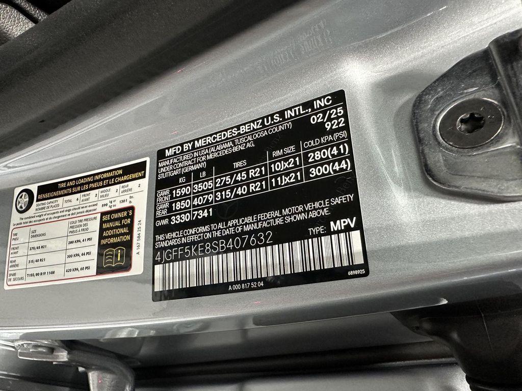 new 2025 Mercedes-Benz GLS 450 car, priced at $95,365