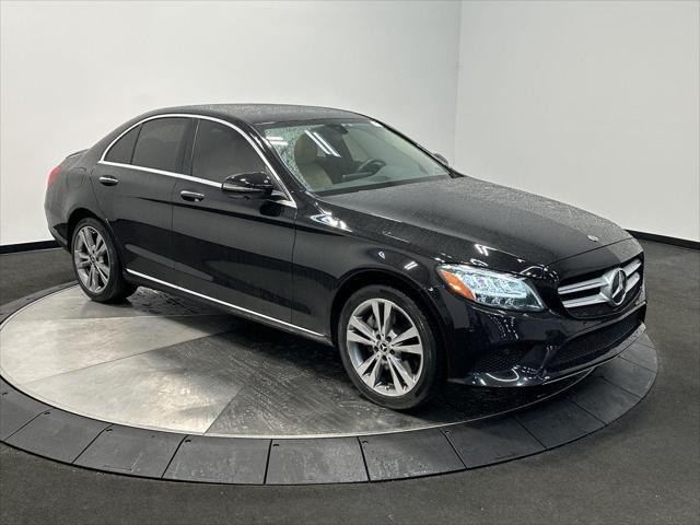 used 2021 Mercedes-Benz C-Class car, priced at $27,900