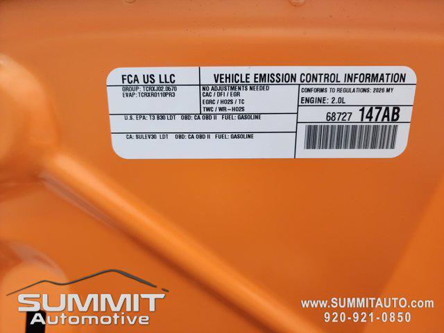 new 2026 Jeep Compass car, priced at $35,410