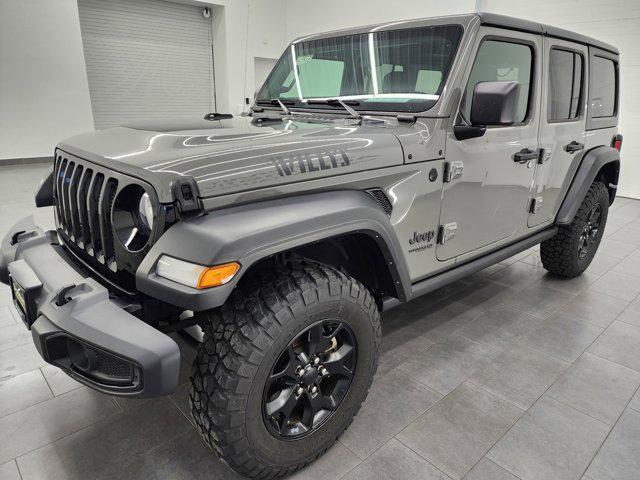 used 2021 Jeep Wrangler Unlimited car, priced at $34,999