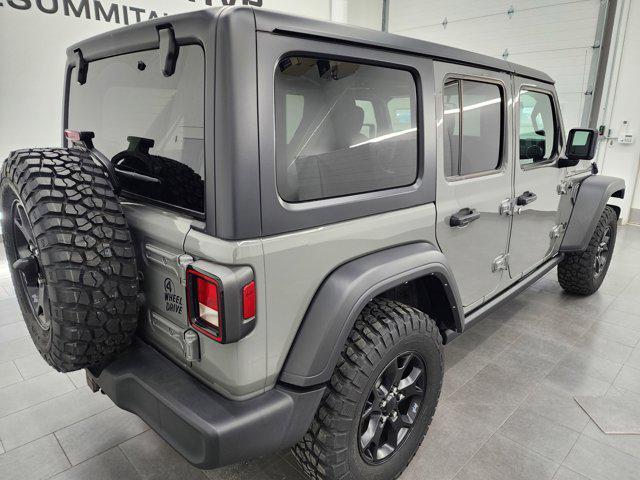 used 2021 Jeep Wrangler Unlimited car, priced at $34,999