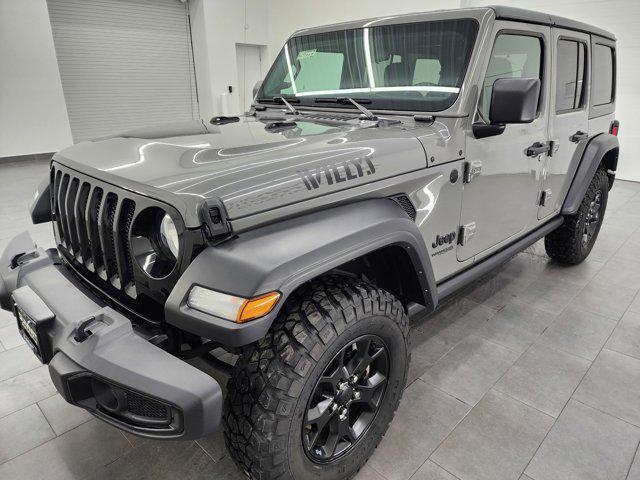 used 2021 Jeep Wrangler Unlimited car, priced at $34,999