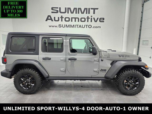 used 2021 Jeep Wrangler Unlimited car, priced at $34,999