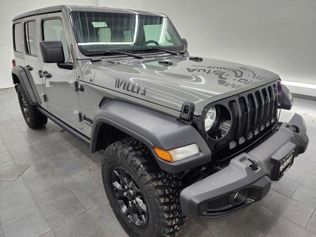 used 2021 Jeep Wrangler Unlimited car, priced at $34,999