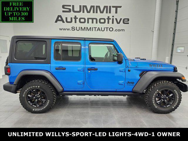 used 2021 Jeep Wrangler Unlimited car, priced at $36,999