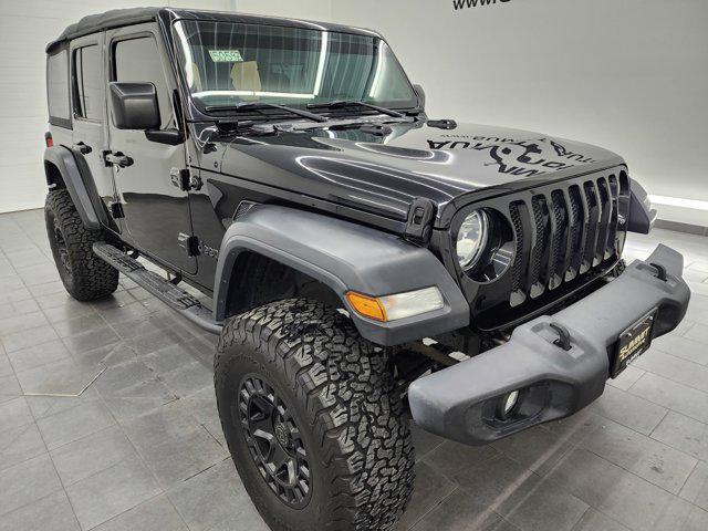 used 2018 Jeep Wrangler Unlimited car, priced at $27,999