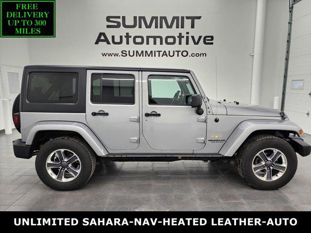 used 2014 Jeep Wrangler Unlimited car, priced at $18,999