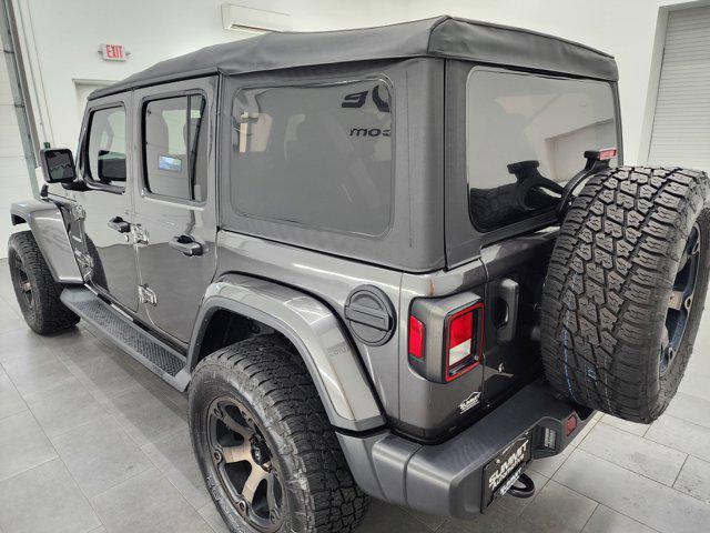 used 2018 Jeep Wrangler Unlimited car, priced at $32,991