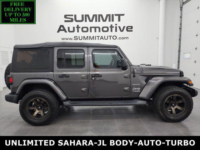 used 2018 Jeep Wrangler Unlimited car, priced at $32,991