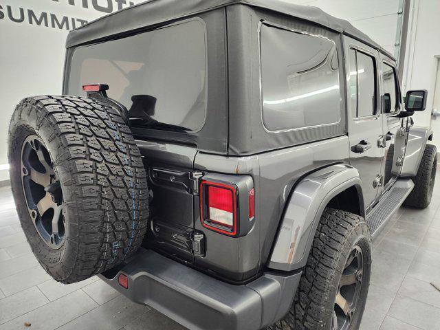 used 2018 Jeep Wrangler Unlimited car, priced at $32,991