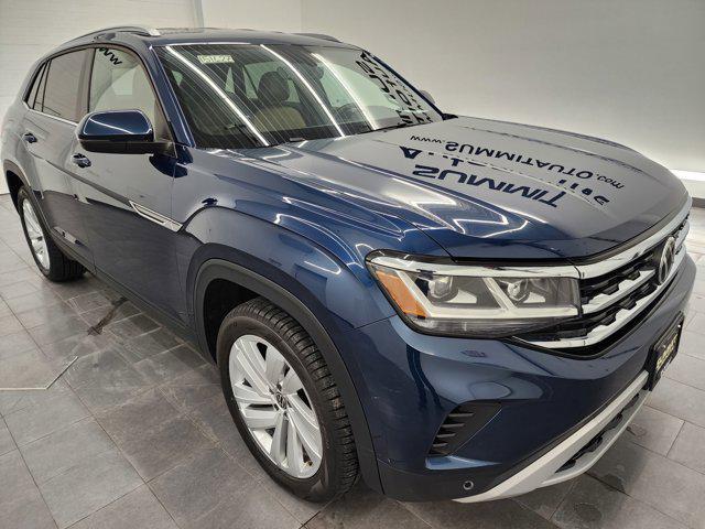 used 2022 Volkswagen Atlas Cross Sport car, priced at $26,999