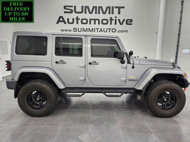 used 2014 Jeep Wrangler Unlimited car, priced at $23,999