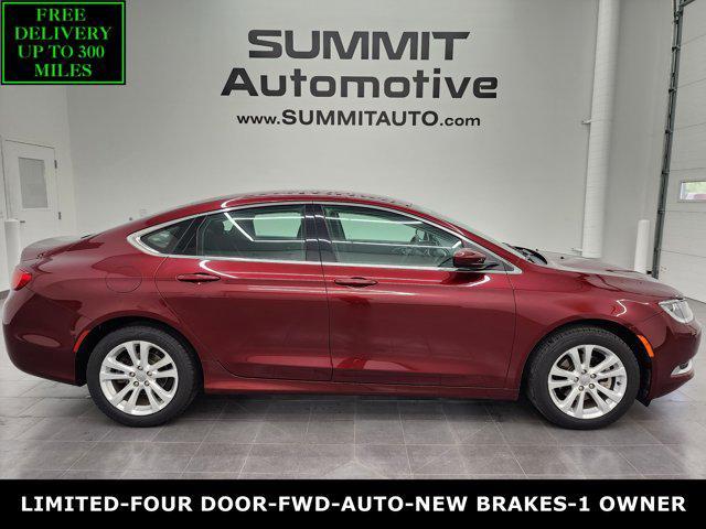 used 2015 Chrysler 200 car, priced at $14,999