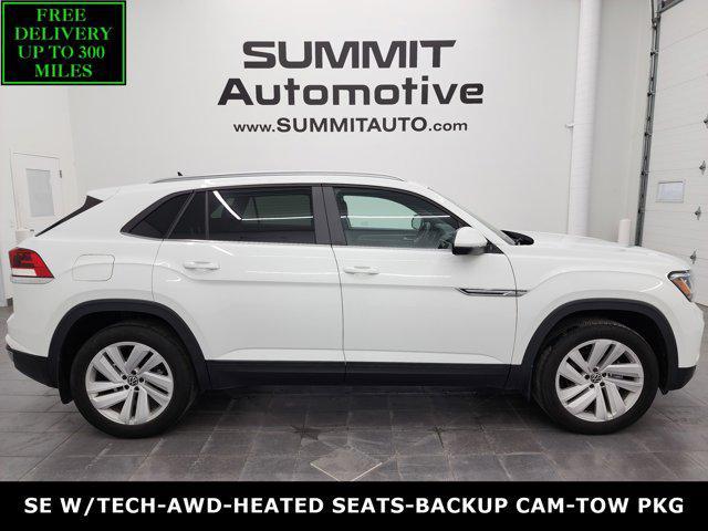 used 2022 Volkswagen Atlas Cross Sport car, priced at $25,999