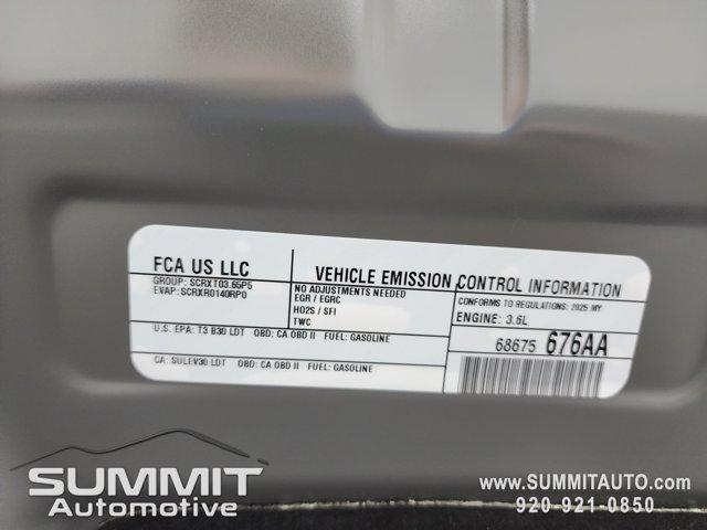 new 2025 Chrysler Pacifica car, priced at $53,189