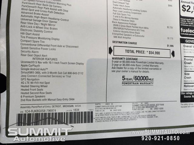 new 2025 Jeep Grand Cherokee L car, priced at $49,683