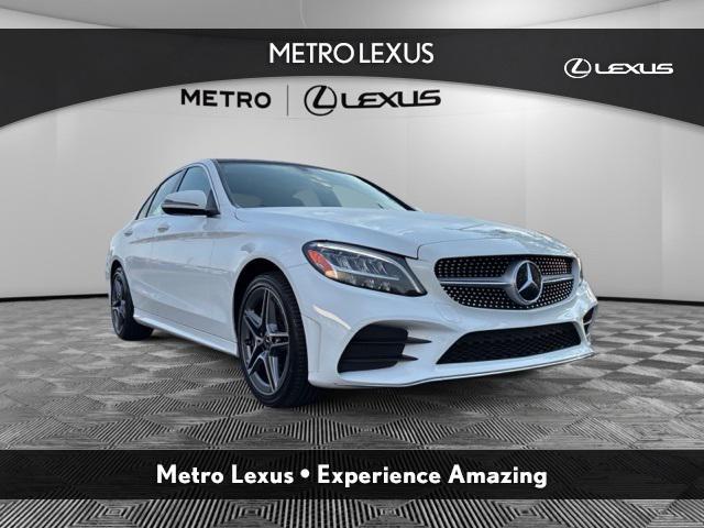used 2021 Mercedes-Benz C-Class car, priced at $28,817