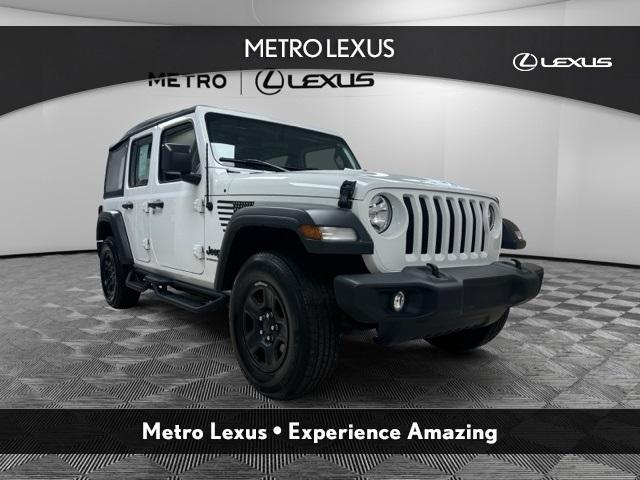 used 2023 Jeep Wrangler car, priced at $33,915