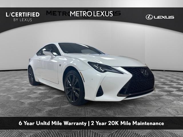 used 2023 Lexus RC 350 car, priced at $45,939